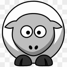 Transparent Sheep Clipart Png - Cartoon Sheep, Png Download - lamb clipart png