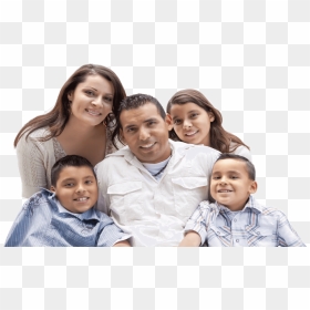 Hispanic And White Families, HD Png Download - hispanic family png