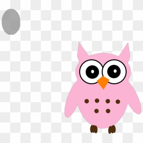 Cartoon, HD Png Download - pink owl png