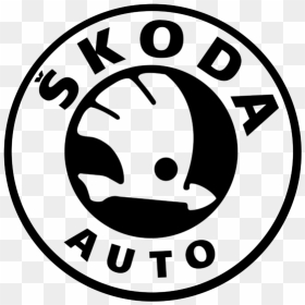 Skoda Logo Black And White, HD Png Download - black widow symbol png