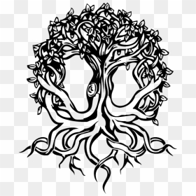 Celtic Tree Of Life Tattoo, HD Png Download - yggdrasil png