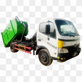 Commercial Vehicle, HD Png Download - garbage truck png