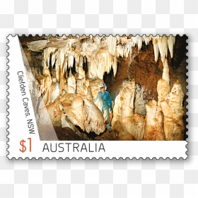 Australia Stamp Cavbes, HD Png Download - stalagmite png