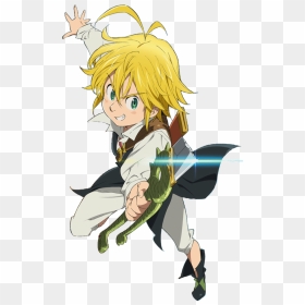 Elizabeth Is Also Super Sweet, Caring, And Adorable, - Seven Deadly Sins Meliodas, HD Png Download - meliodas png