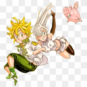 Meliodas And Elizabeth Png, Transparent Png - meliodas png
