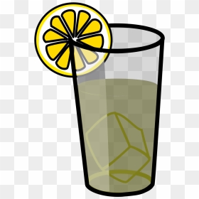 Cartoon Glass Of Lemonade, HD Png Download - lemonade clipart png