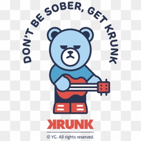 Yg Krunk Bear Transparent , Png Download - Krunk Yg Bear Png, Png Download - yg png