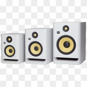 Krk Rokit White Noise Family - Krk Rokit 7 On Studio, HD Png Download - studio speaker png