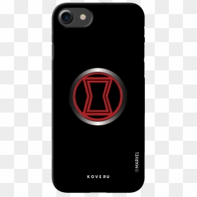 Black Widows Emblem Cover Case For Iphone 7/8 - Iphone, HD Png Download - black widow symbol png