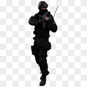 Tactical Poses, HD Png Download - policia png