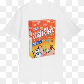 Creature Comfort Cereal Box T-shirt - Cereal Box Shirt, HD Png Download - girl scout cookies png