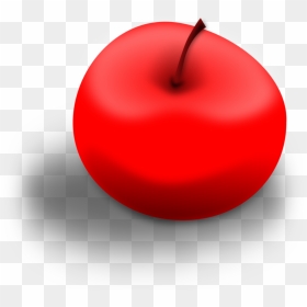 Candy Apple Red Fruit Computer Icons , Png Download - Eple Tegning Med Skygge, Transparent Png - candy apple png