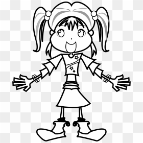 A Black And White Girl In A Lifeboat Together Png - Clipart Black And White Clipart, Transparent Png - lifeboat png