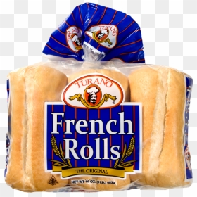 France Clipart Sourdough Bread - Turano Rolls, HD Png Download - french bread png
