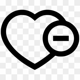 Self Esteem Heart Love Minus Dislike Like Comments - Self Love Icon Png, Transparent Png - like dislike png