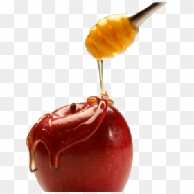 Apple Honey Transparent Png - Apple And Honey, Png Download - candy apple png