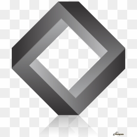 3d Geometric Square Print - 3d Images Of Square, HD Png Download - 3d square png