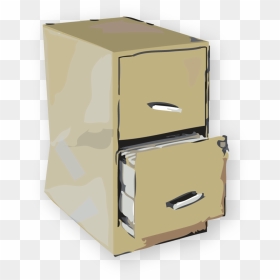 Metal Filecabinet Tan Z 500 - Drawer, HD Png Download - cardboard sign png