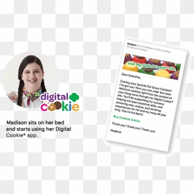 Flyer, HD Png Download - girl scout cookies png