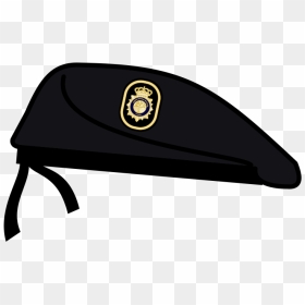 File - Boinageo3 - Boina Desenho De Policia, HD Png Download - policia png