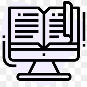 Frontend Icon Png , Png Download - Png Online Books Icon, Transparent Png - ebook icon png