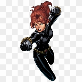 Mul Poses 0006 B - Transparent Comic Black Widow Png, Png Download - black widow comic png