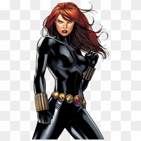 Marvel Black Widow - Comic Black Widow Png, Transparent Png - black widow comic png
