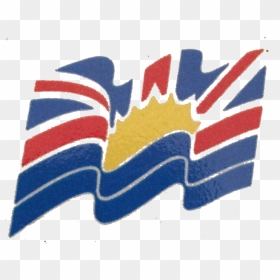 Bc Flag Graphic - British Columbia License Plate Flag, HD Png Download - blue flag png