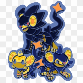 Shinxs - Illustration, HD Png Download - shinx png