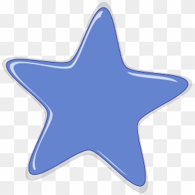 Pastel Star Clip Art, HD Png Download - round star png