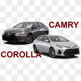 Toyota Camry And Toyota Corolla - Toyota Camry 2017 Gray, HD Png Download - toyota corolla png