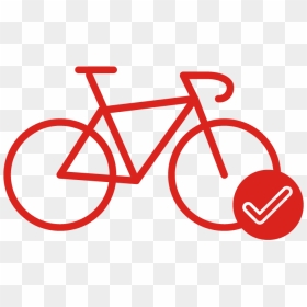 Bike Icon, HD Png Download - bicycle icon png