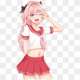 Transparent Astolfo Gif, HD Png Download - astolfo png