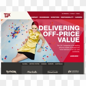 Tjx Canada, HD Png Download - tj maxx logo png