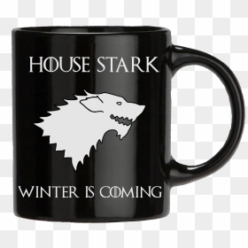 Winter Is Coming Game Of Thrones Silhouette, HD Png Download - house stark png