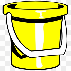 Transparent Water Bucket Clipart, HD Png Download - water bucket png