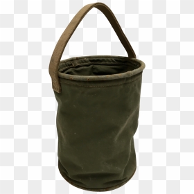 Vintage World War Ii 1944 Canvas Water Bucket Water - Handbag, HD Png Download - water bucket png