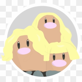 Alolan Dugtrio Icon By Alolan, HD Png Download - dugtrio png