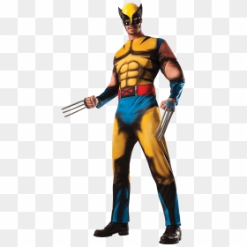 Male Marvel Characters Costumes, HD Png Download - wolverine mask png