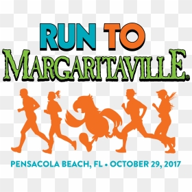 Run To Margaritaville , Png Download - Daytona Beach Map, Transparent Png - margaritaville logo png