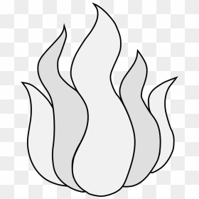 Illustration, HD Png Download - black flames png