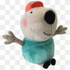 Grandad Dog 6” Beanie Babies Plush - Grandpa Dog Peppa Pig Toy, HD Png Download - stuffed animals png