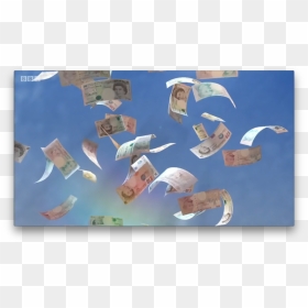 Origami, HD Png Download - money falling png gif