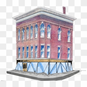 Storefront Drawing, HD Png Download - storefront png
