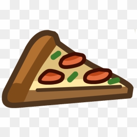 Slice O Pizza Yum - Transparent Club Penguin Emojis, HD Png Download - cartoon pizza png