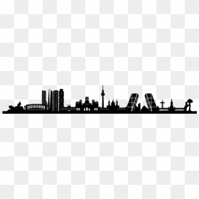 Madrid Skyline Png, Transparent Png - lineas abstractas png