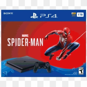 Sony Ps4 1tb Unit R 2 Marvel"s Spider Man - Spider Man Ps4 Bundle, HD Png Download - spider-man ps4 png