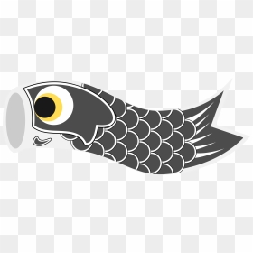 Fish Kite Clipart For Your App - Boys Day Fish Clipart, HD Png Download - kite clipart png