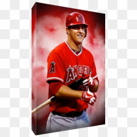 Baseball Player, HD Png Download - mike trout png