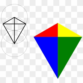 Kite Clipart Big Kite - Clip Art, HD Png Download - kite clipart png